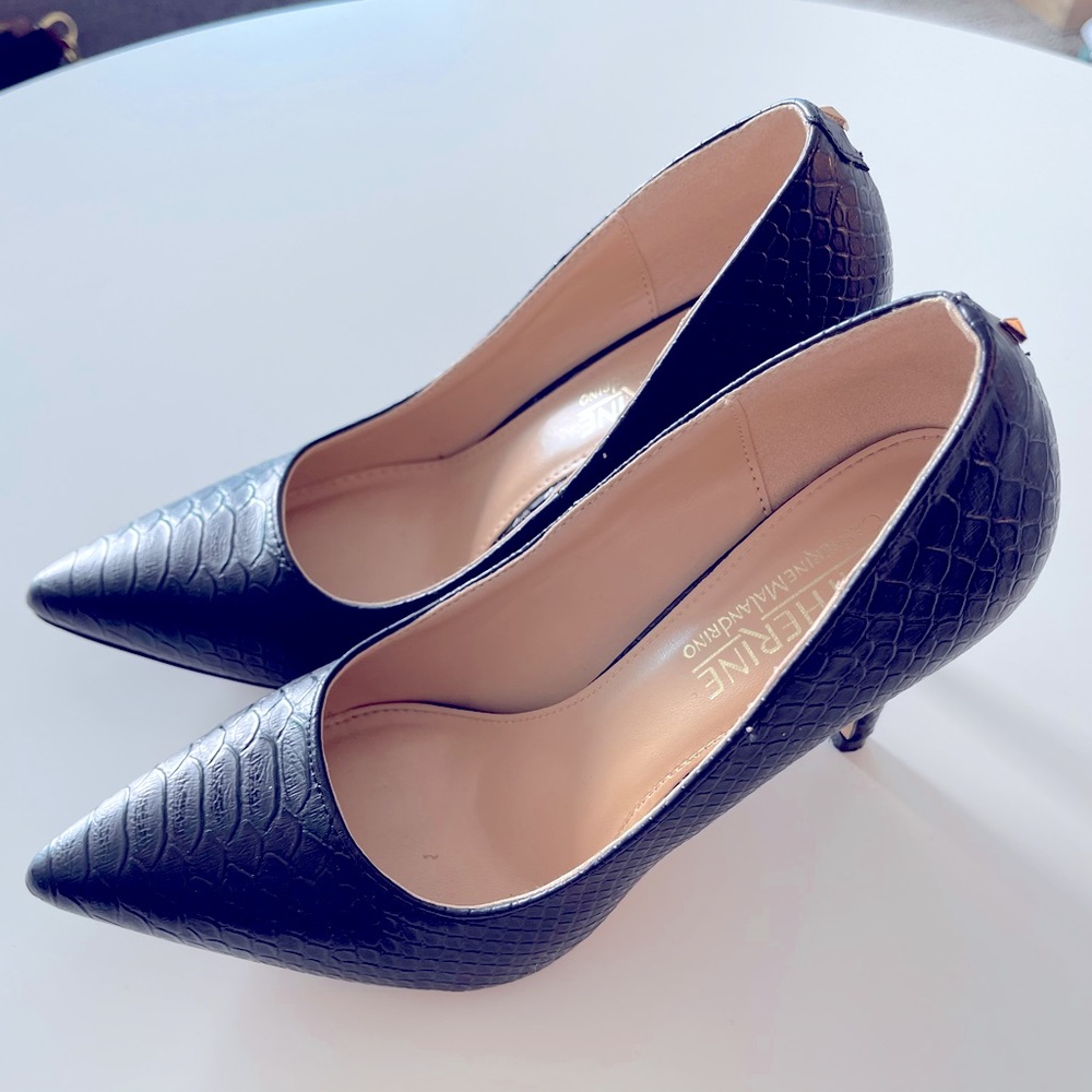 Catherine Malandrino Black Pumps 6.5